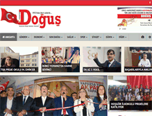 Tablet Screenshot of gaziantepdogus.com
